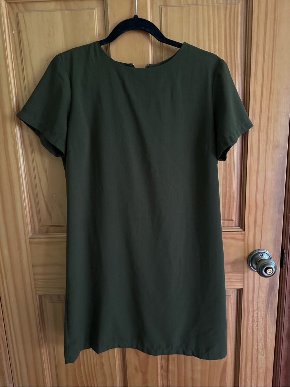 Lulus Dark Olive Green Shift Dress 🌿